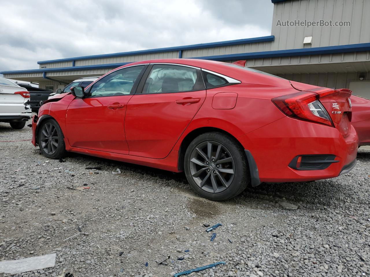 2020 Honda Civic Ex Red vin: 2HGFC1F32LH681207