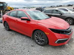 2020 Honda Civic Ex Красный vin: 2HGFC1F32LH681207