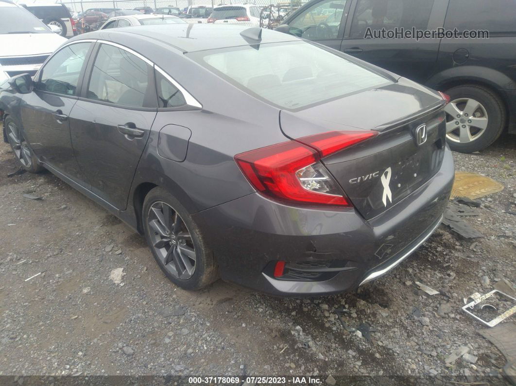 2020 Honda Civic Sedan Ex Зеленый vin: 2HGFC1F32LH681871