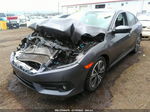 2017 Honda Civic Ex-t Gray vin: 2HGFC1F33HH638356