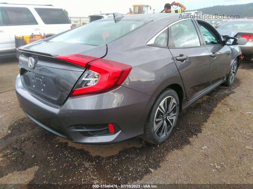 2017 Honda Civic Ex-t Gray vin: 2HGFC1F33HH638356