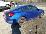 2020 Honda Civic Ex Blue vin: 2HGFC1F33LH680907