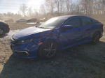 2020 Honda Civic Ex Blue vin: 2HGFC1F33LH680907