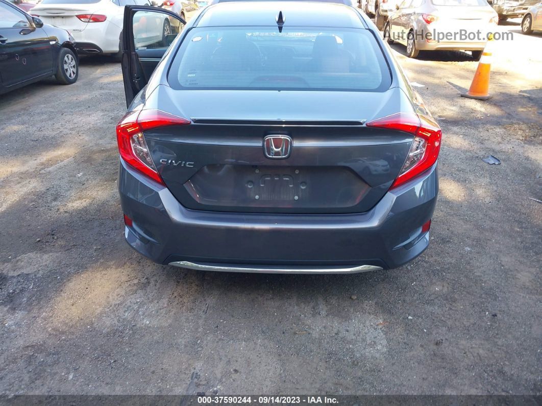 2020 Honda Civic Ex  Серый vin: 2HGFC1F33LH681555