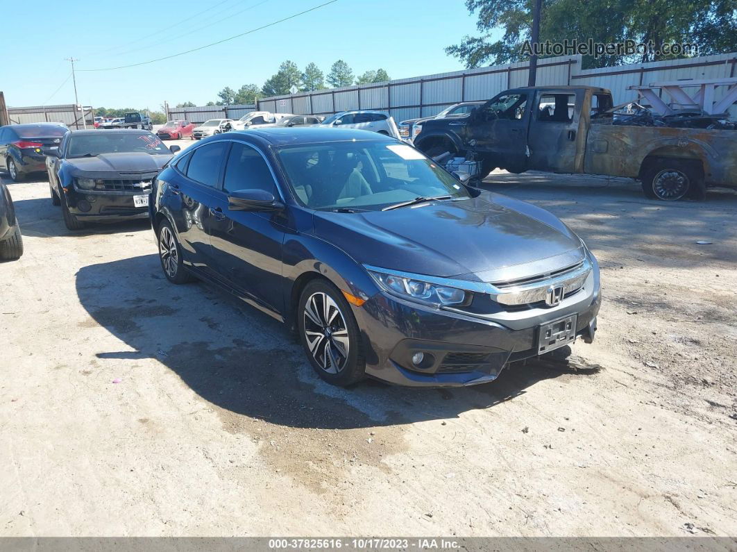 2017 Honda Civic Sedan Ex-t Серый vin: 2HGFC1F34HH649138