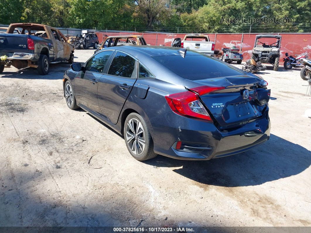 2017 Honda Civic Sedan Ex-t Gray vin: 2HGFC1F34HH649138