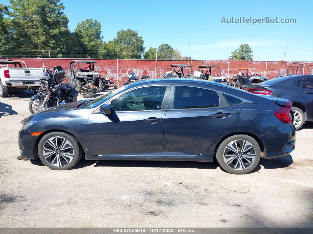 2017 Honda Civic Sedan Ex-t Gray vin: 2HGFC1F34HH649138