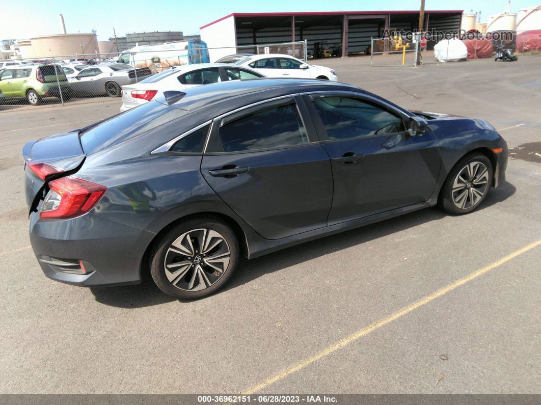 2017 Honda Civic Sedan Ex-t Blue vin: 2HGFC1F36HH652901