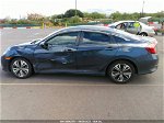2017 Honda Civic Sedan Ex-t Blue vin: 2HGFC1F36HH652901
