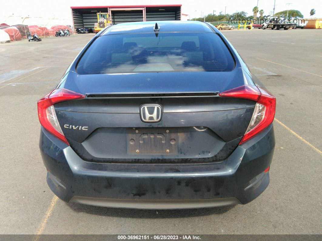 2017 Honda Civic Sedan Ex-t Blue vin: 2HGFC1F36HH652901