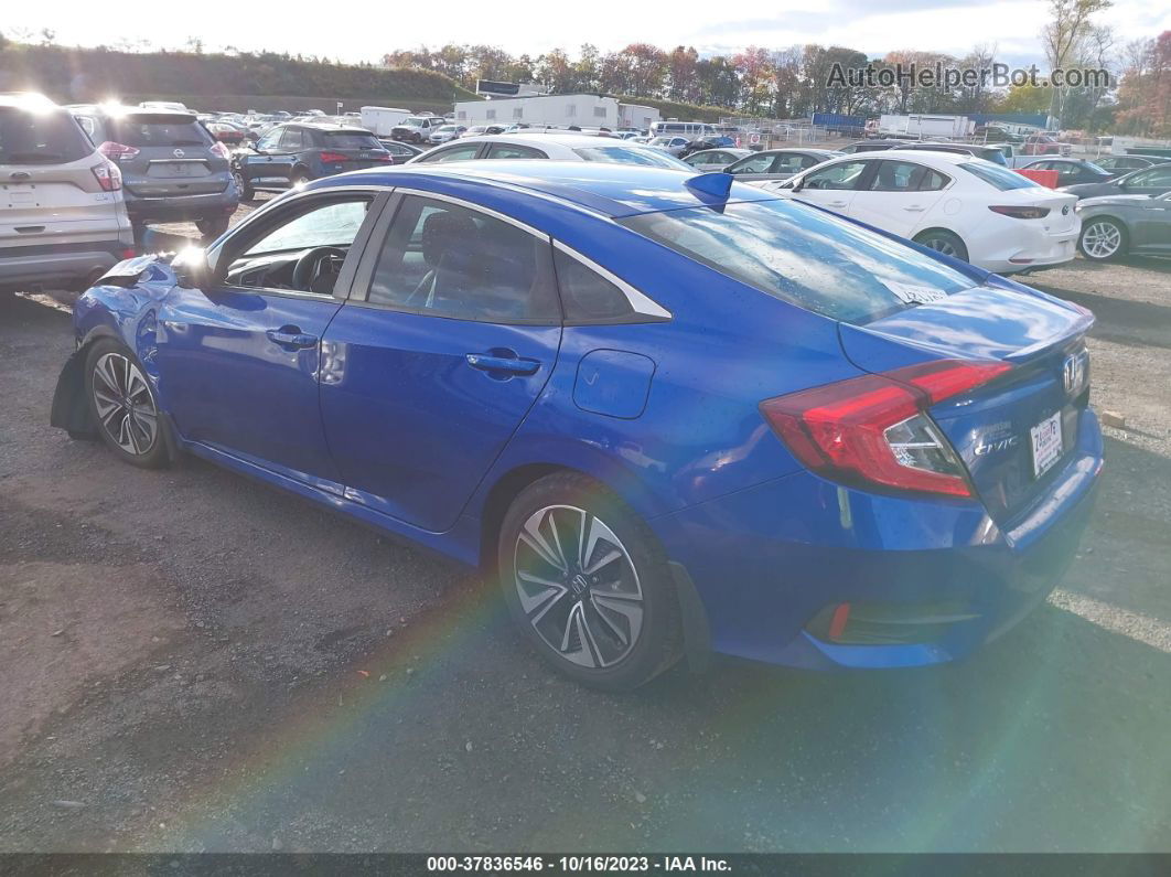 2017 Honda Civic Ex-t Dark Blue vin: 2HGFC1F36HH654681