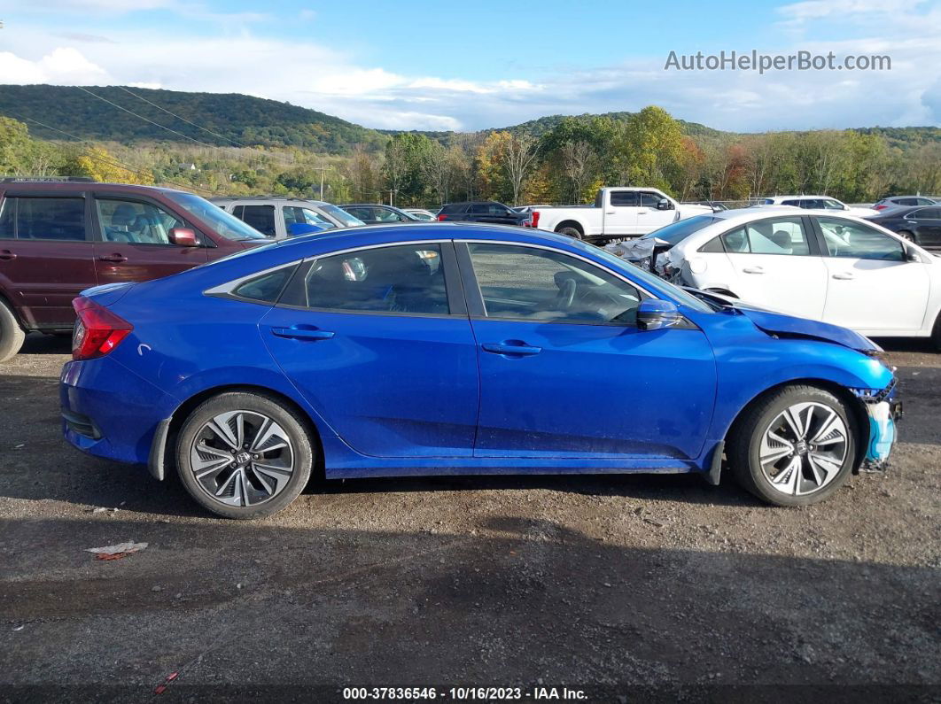 2017 Honda Civic Ex-t Dark Blue vin: 2HGFC1F36HH654681