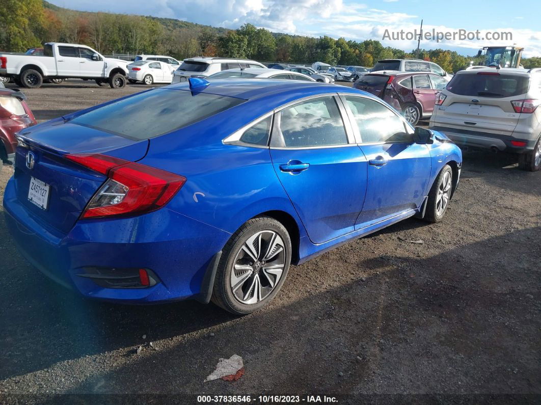 2017 Honda Civic Ex-t Dark Blue vin: 2HGFC1F36HH654681