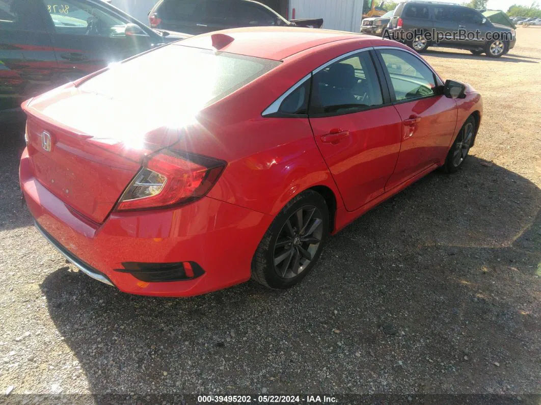 2020 Honda Civic Ex Red vin: 2HGFC1F36LH681209