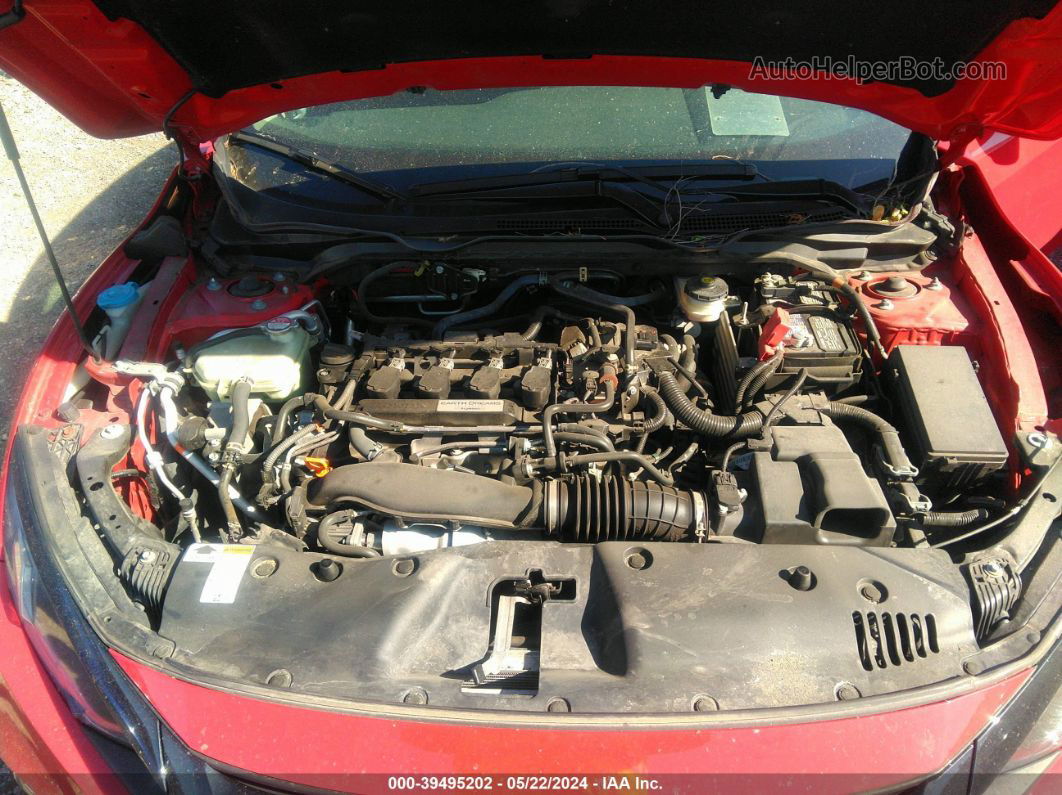 2020 Honda Civic Ex Red vin: 2HGFC1F36LH681209