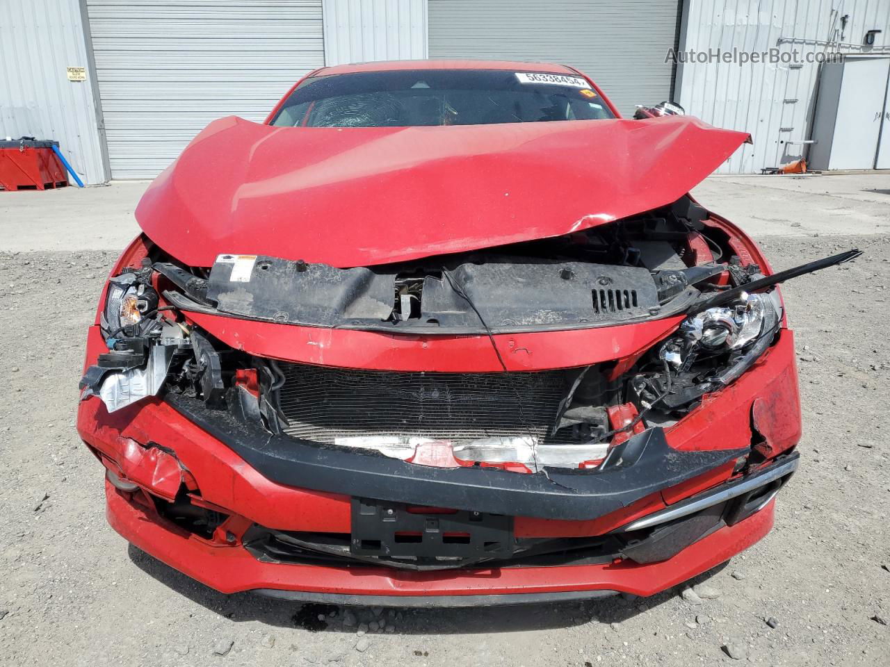 2020 Honda Civic Ex Red vin: 2HGFC1F36LH681212