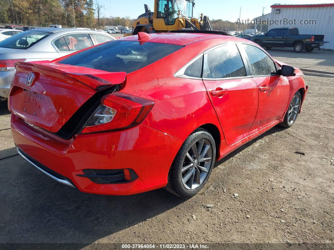 2020 Honda Civic Ex  Red vin: 2HGFC1F36LH682876