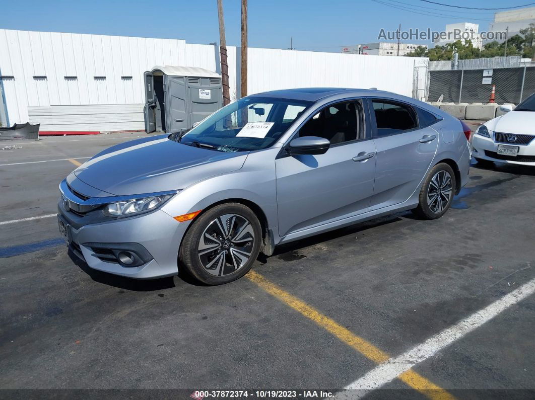 2017 Honda Civic Ex-t Silver vin: 2HGFC1F37HH641129