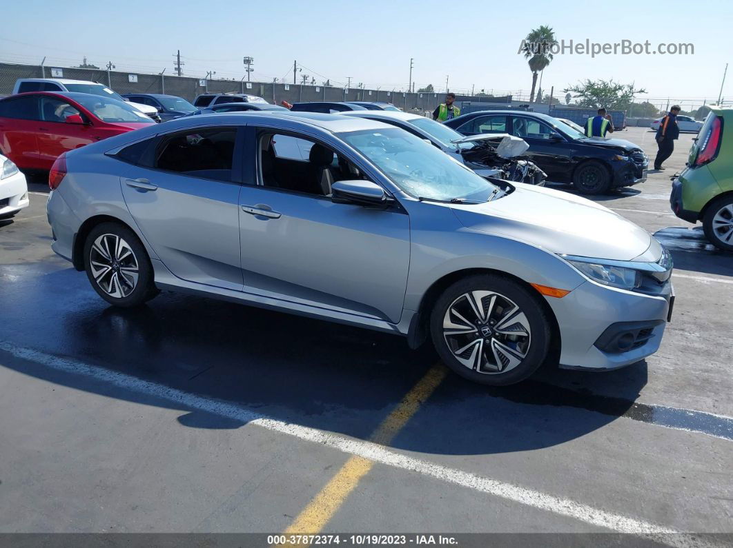 2017 Honda Civic Ex-t Silver vin: 2HGFC1F37HH641129