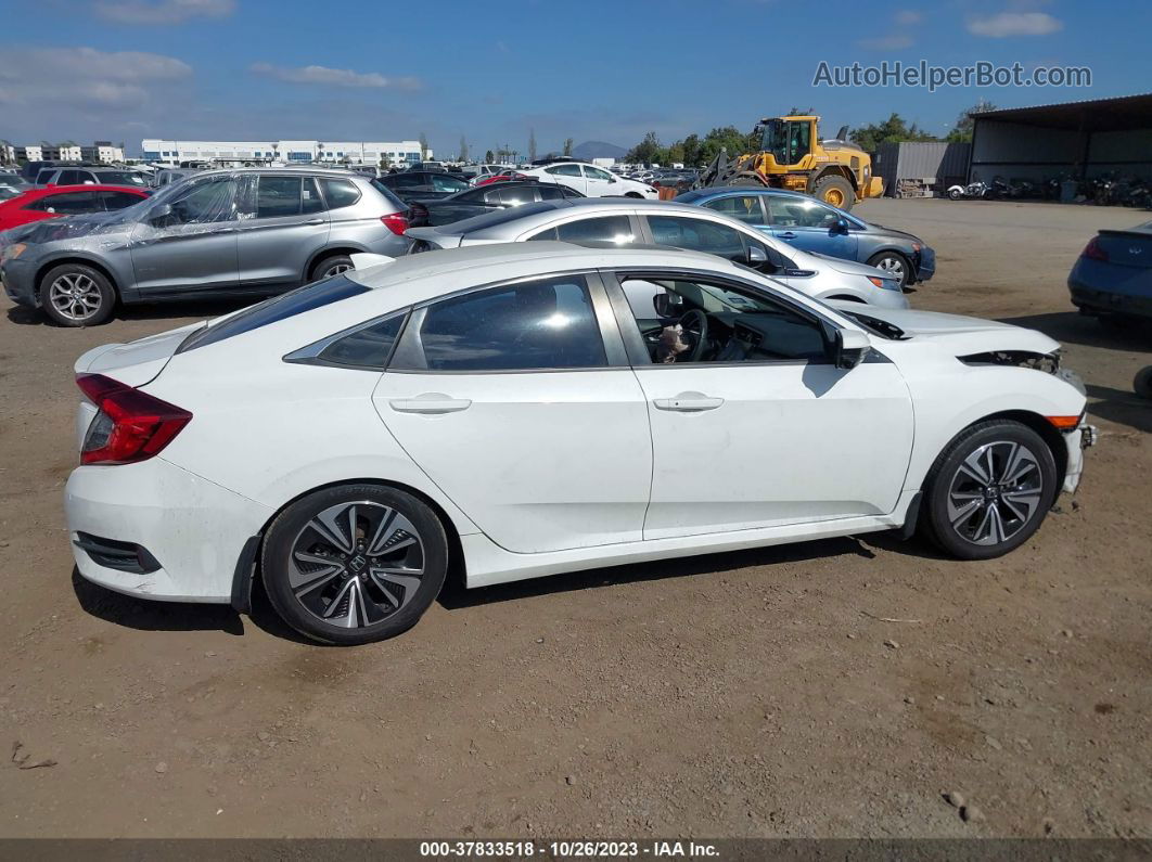 2016 Honda Civic Ex-t Белый vin: 2HGFC1F38GH660139