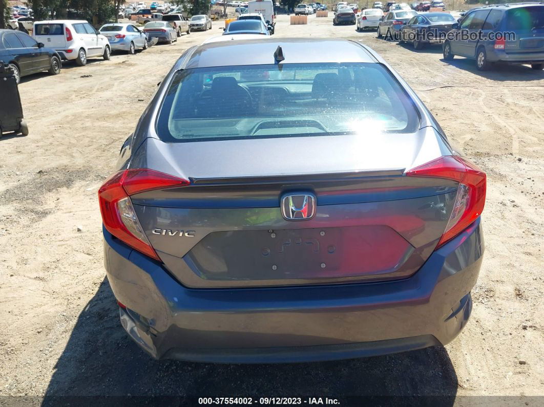 2017 Honda Civic Sedan Ex-t Gray vin: 2HGFC1F39HH632349