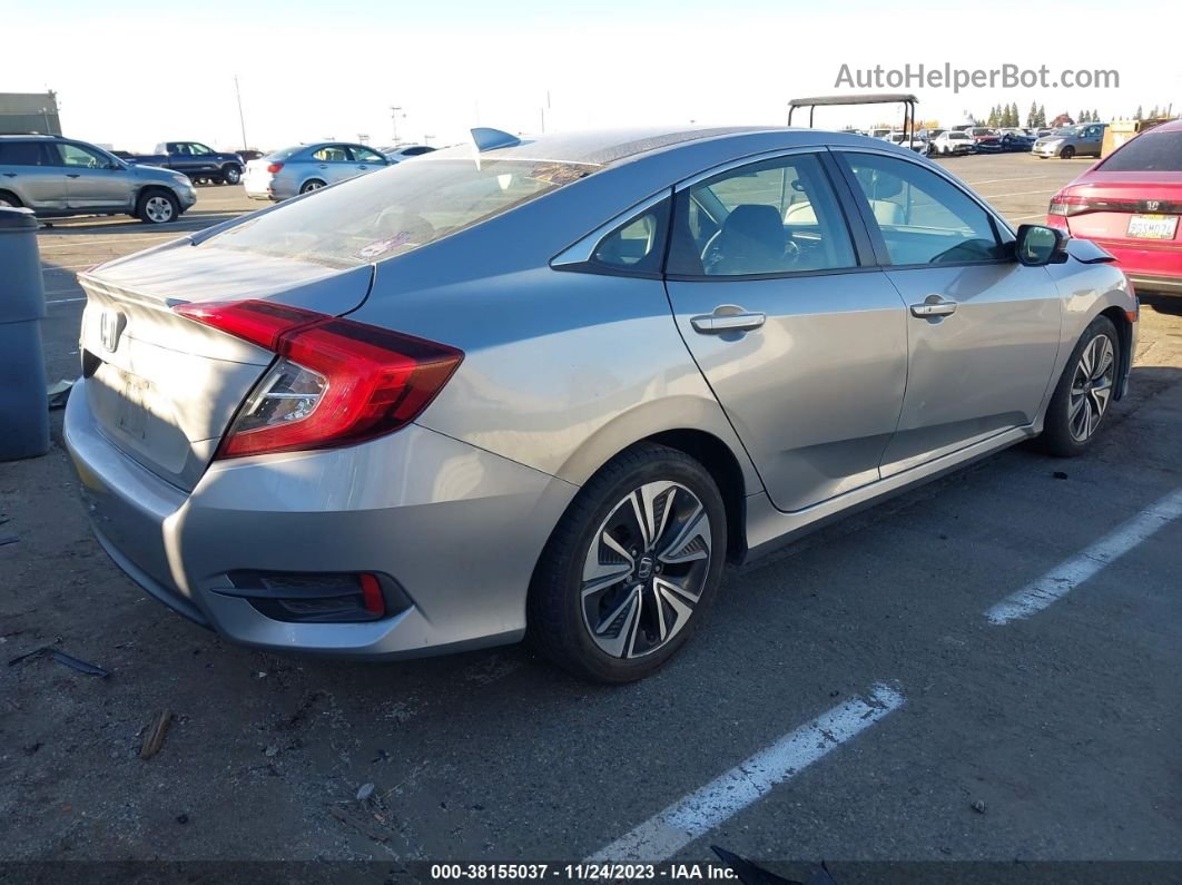 2017 Honda Civic Ex-t Silver vin: 2HGFC1F39HH649216