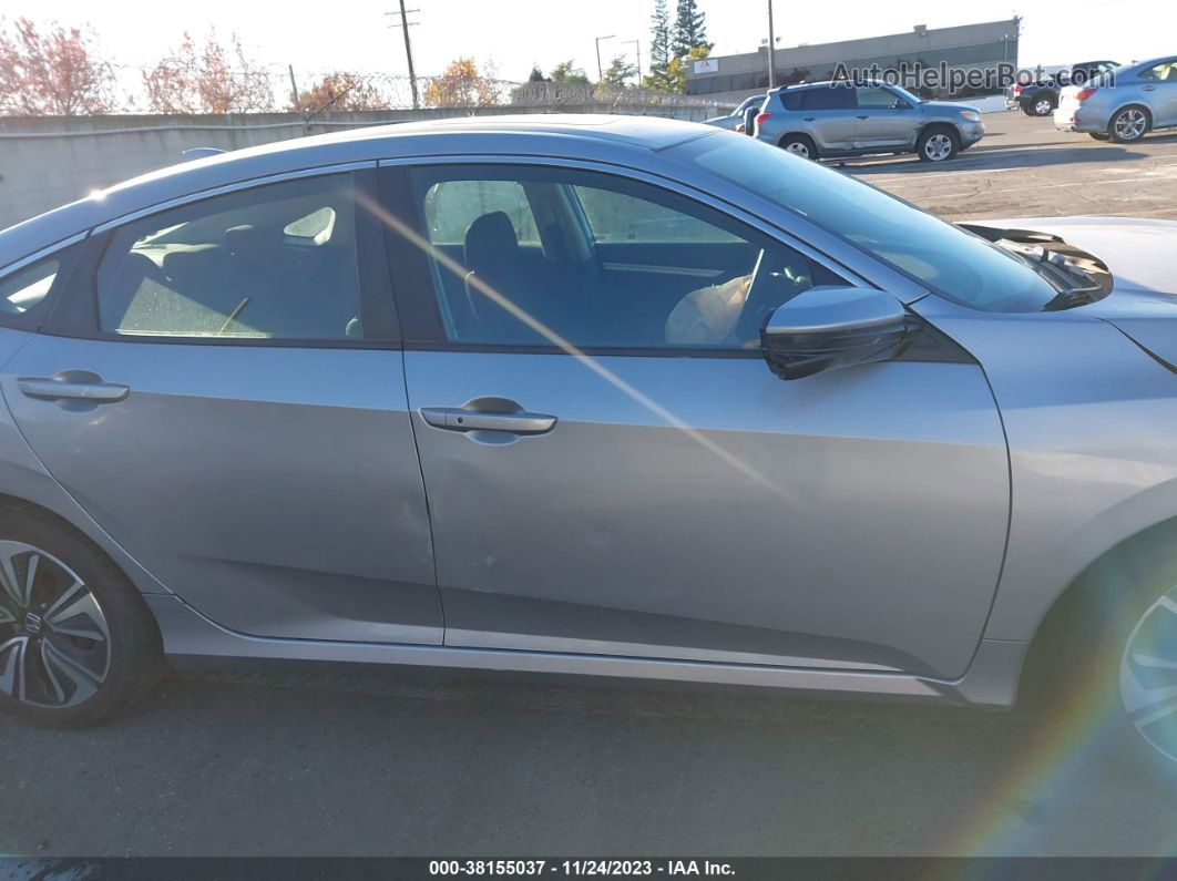 2017 Honda Civic Ex-t Silver vin: 2HGFC1F39HH649216