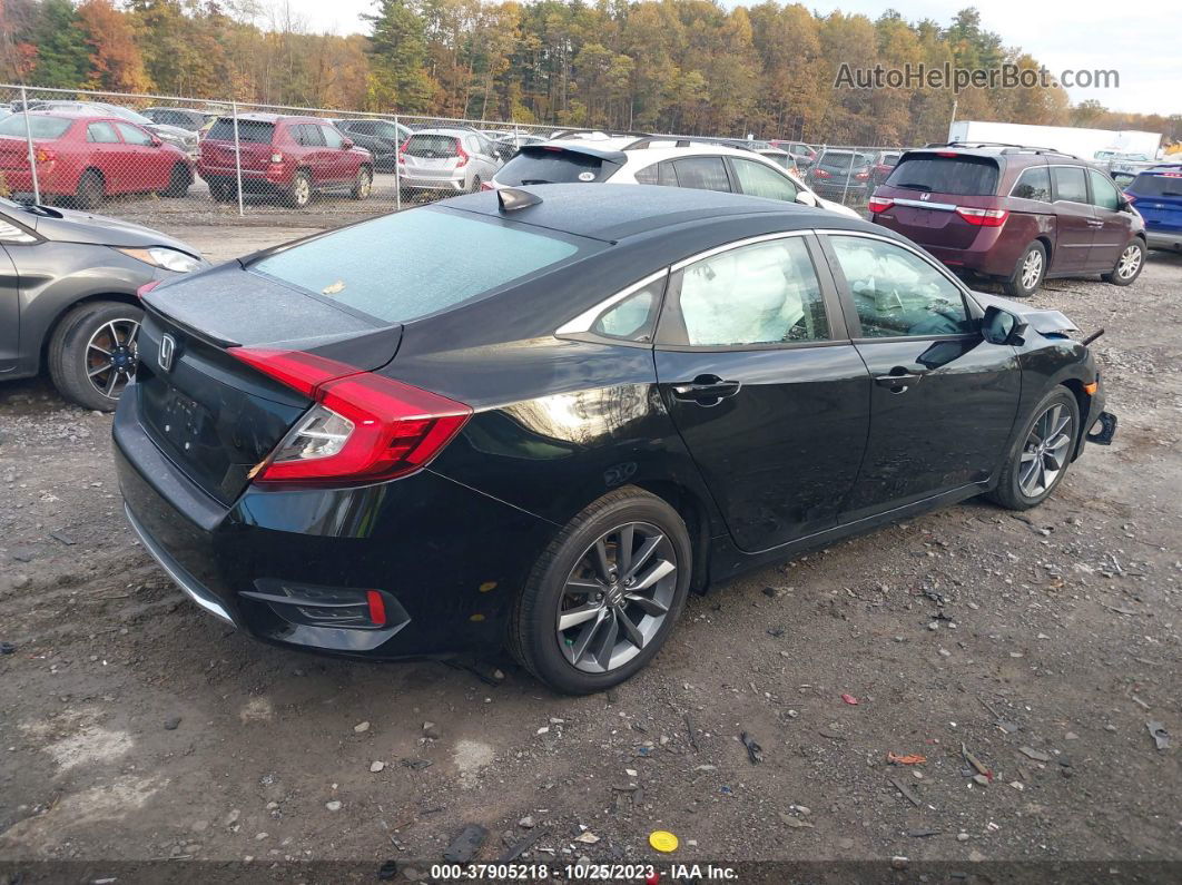 2019 Honda Civic Sedan Ex Black vin: 2HGFC1F3XKH652116