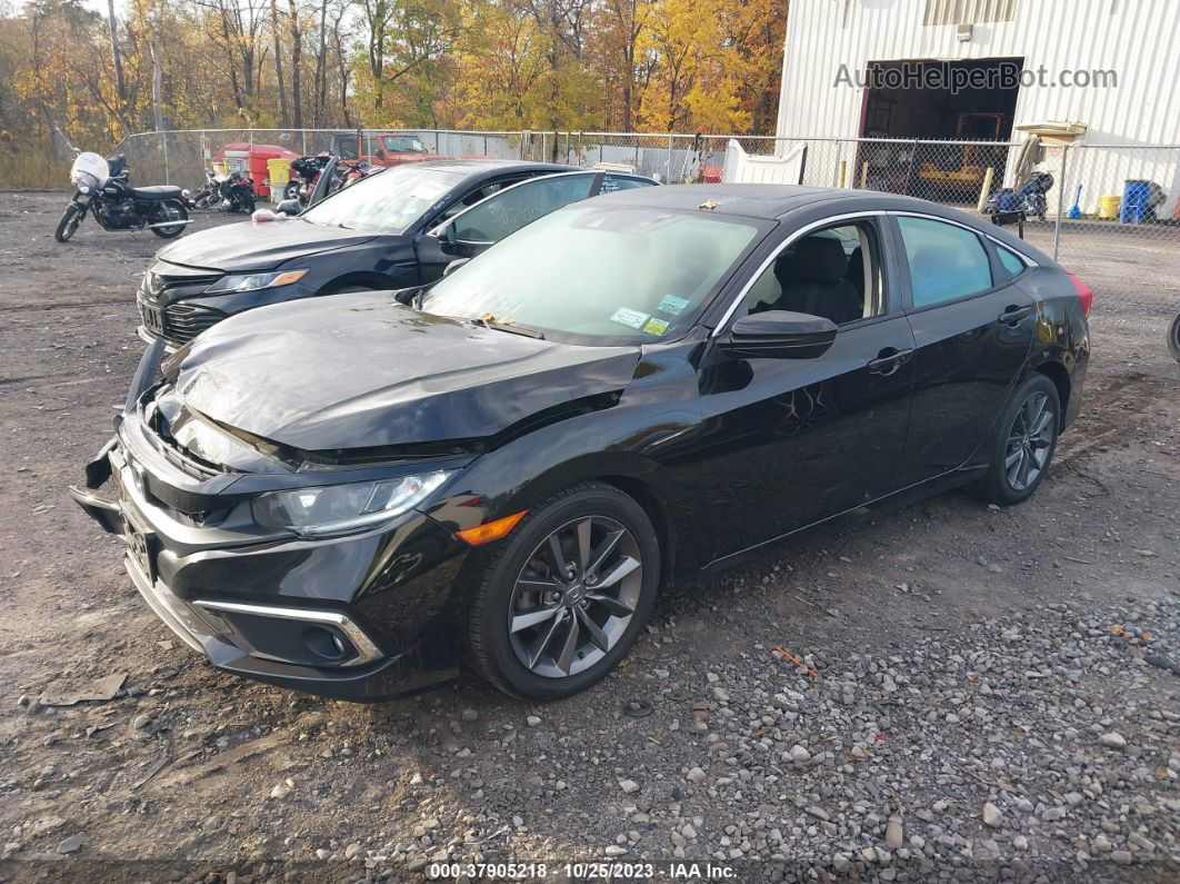 2019 Honda Civic Sedan Ex Black vin: 2HGFC1F3XKH652116