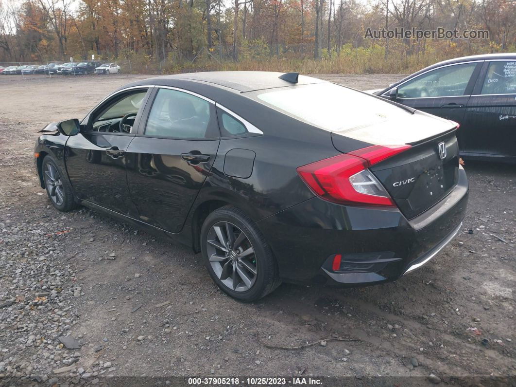 2019 Honda Civic Sedan Ex Black vin: 2HGFC1F3XKH652116