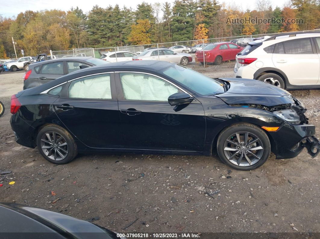 2019 Honda Civic Sedan Ex Black vin: 2HGFC1F3XKH652116