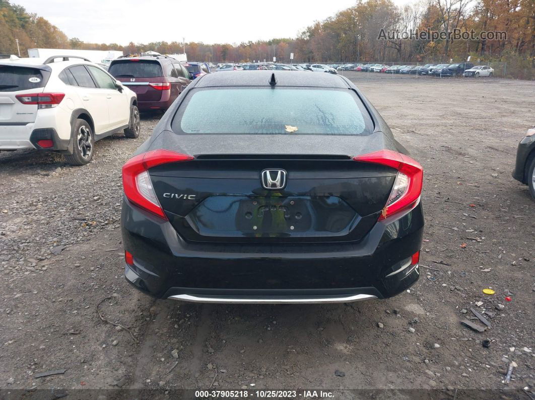 2019 Honda Civic Sedan Ex Black vin: 2HGFC1F3XKH652116