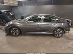 2016 Honda Civic Ex-l Gray vin: 2HGFC1F70GH655570