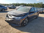 2017 Honda Civic Exl Blue vin: 2HGFC1F70HH650001