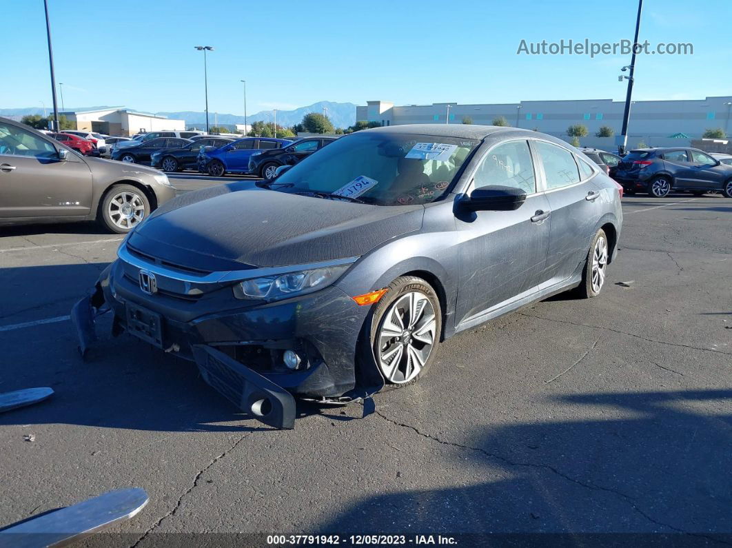 2017 Honda Civic Sedan Ex-l Black vin: 2HGFC1F71HH642800