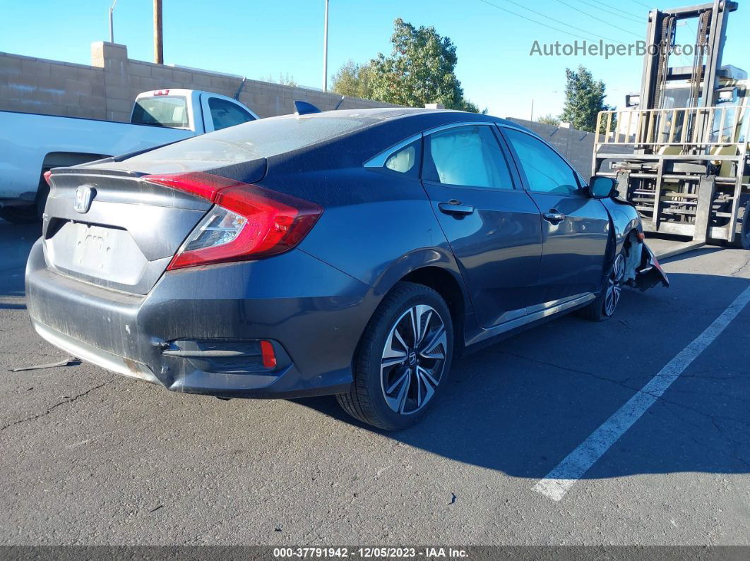 2017 Honda Civic Sedan Ex-l Black vin: 2HGFC1F71HH642800