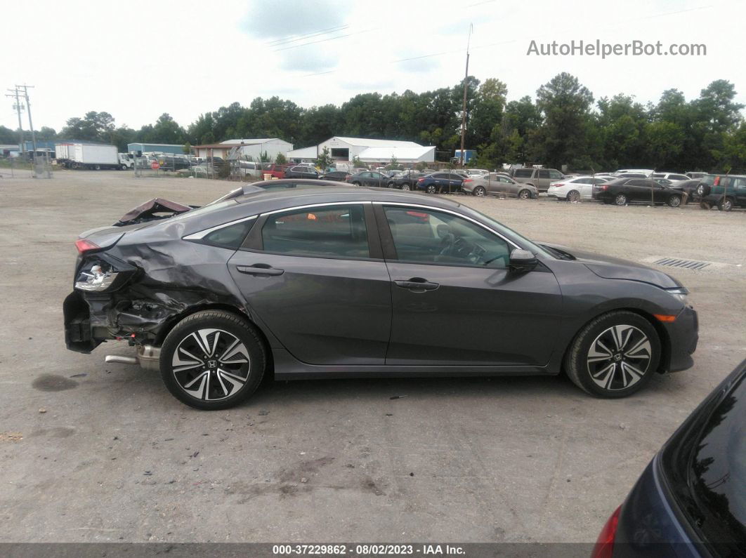 2017 Honda Civic Sedan Ex-l Gray vin: 2HGFC1F73HH632608