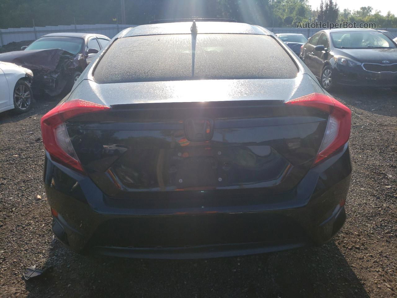 2016 Honda Civic Exl Черный vin: 2HGFC1F75GH630776