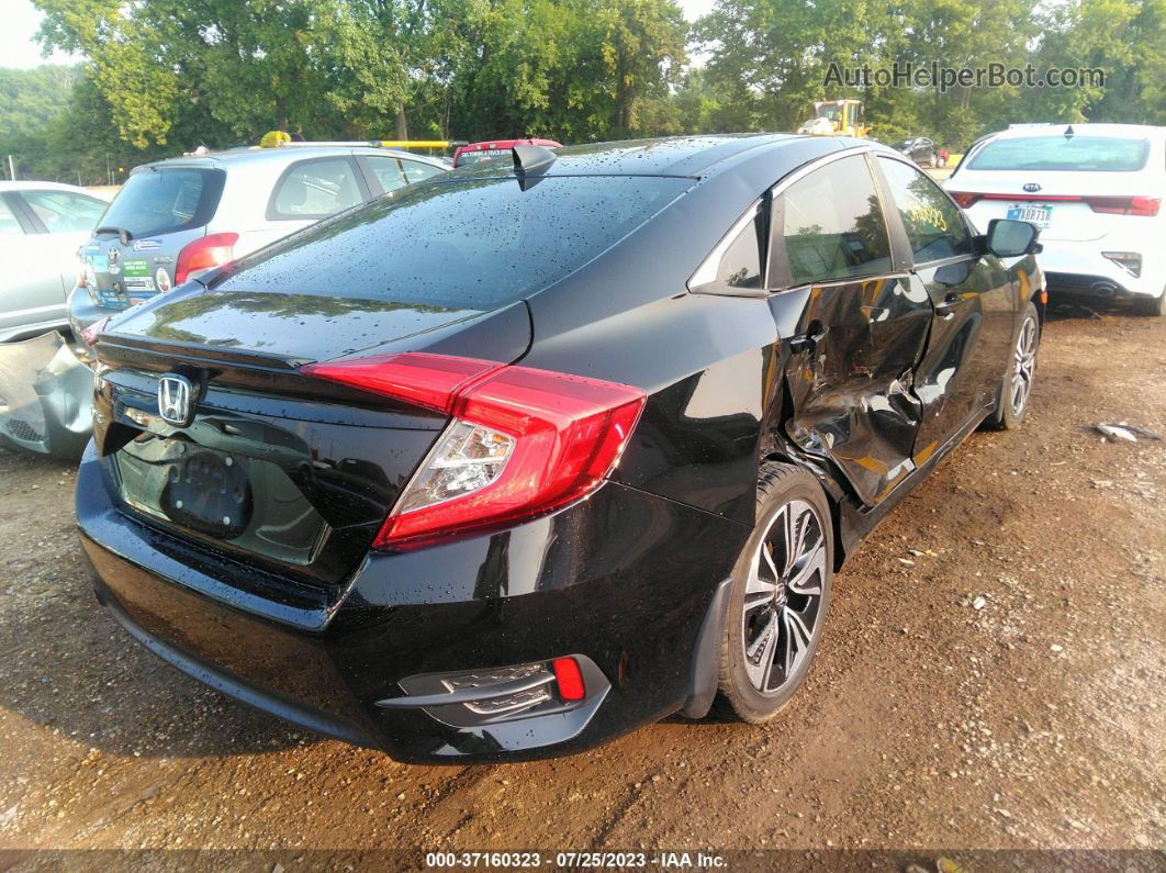 2016 Honda Civic Sedan Ex-l Black vin: 2HGFC1F75GH634245