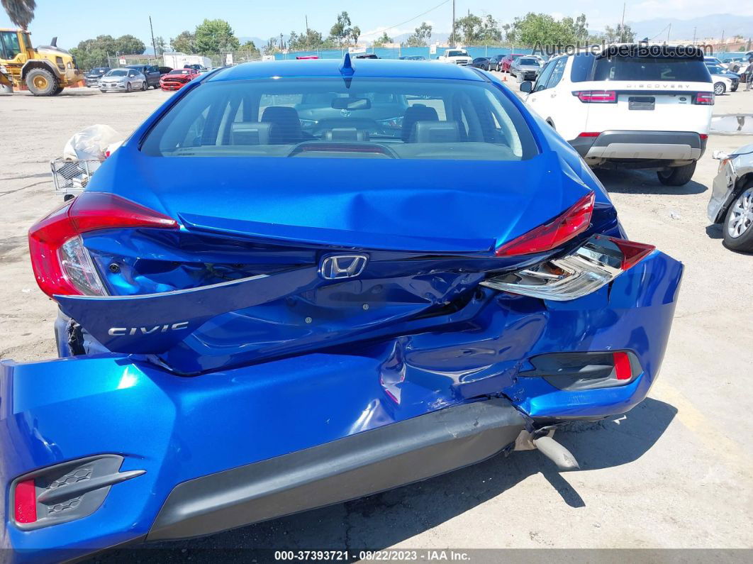 2016 Honda Civic Sedan Ex-l Blue vin: 2HGFC1F75GH651451