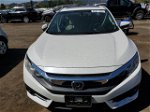 2017 Honda Civic Exl White vin: 2HGFC1F75HH646896