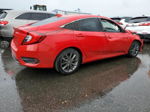 2020 Honda Civic Exl Red vin: 2HGFC1F75LH682645