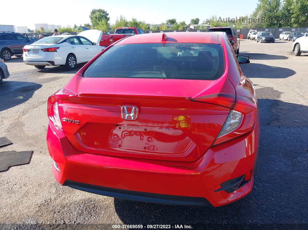 2016 Honda Civic Sedan Ex-l Red vin: 2HGFC1F78GH639956