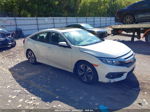 2016 Honda Civic Ex-l White vin: 2HGFC1F78GH642274