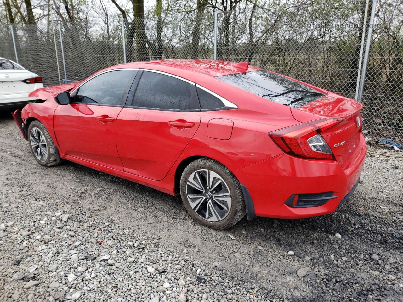 2016 Honda Civic Exl Красный vin: 2HGFC1F78GH645823