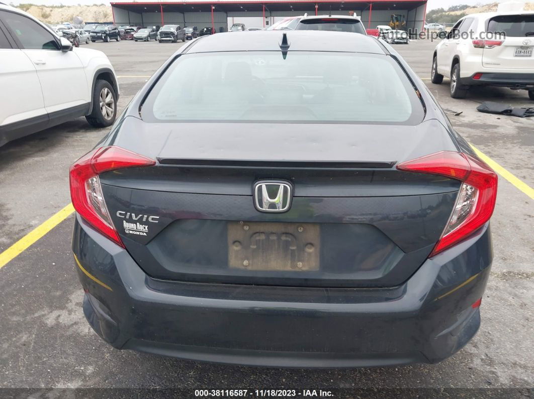 2017 Honda Civic Ex-l Dark Blue vin: 2HGFC1F79HH632953