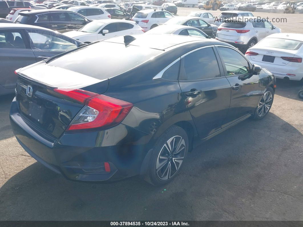 2016 Honda Civic Sedan Ex-l Black vin: 2HGFC1F7XGH633205