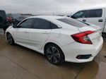 2016 Honda Civic Exl White vin: 2HGFC1F7XGH639795