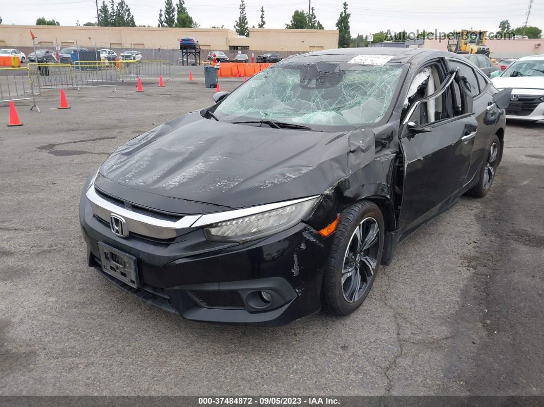 2016 Honda Civic Touring Black vin: 2HGFC1F90GH641279