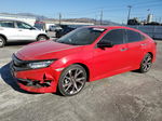 2020 Honda Civic Touring Red vin: 2HGFC1F93LH680118